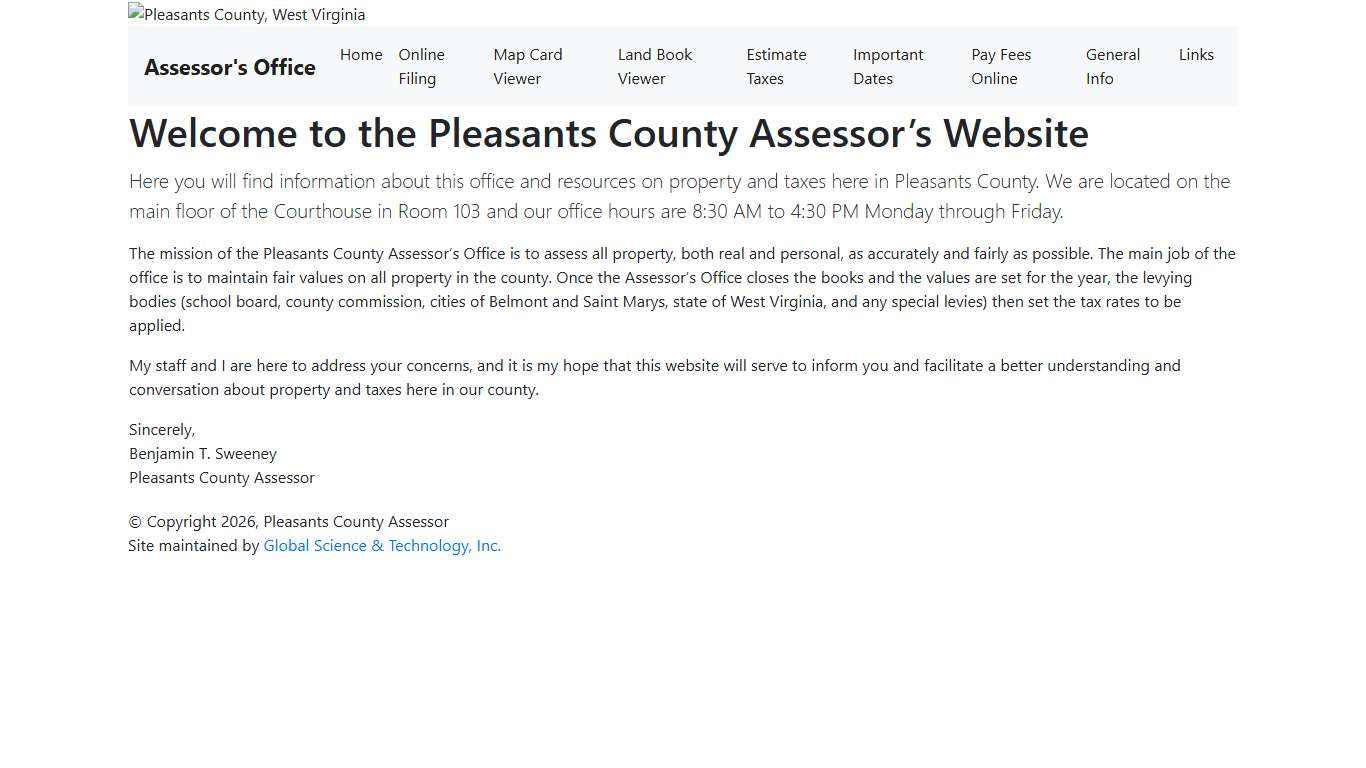 Pleasants County Assessor's Office
